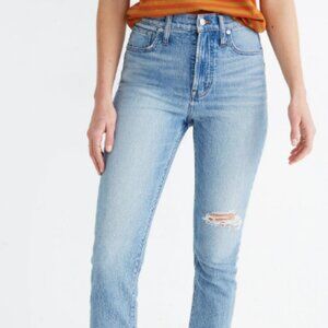 Madewell The Perfect Vintage Jean Distressed Raw Hem